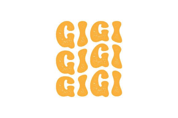 Groovy Gigi SVG PNG Sublimation T-shirt