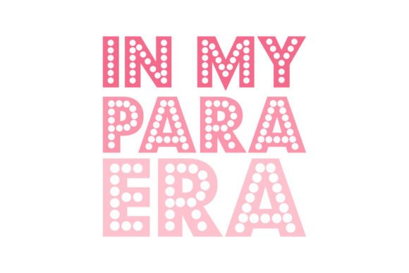 In My Para Era Retro Wavy Svg Png Shirt