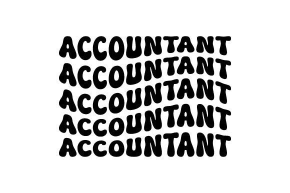 Retro Accountant SVG PNG Sublimation