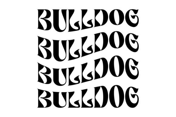 Retro Bulldog Sublimation SVG PNG Review