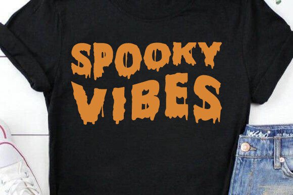 Retro Halloween Spooky Vibes SVG T-shirt Review